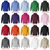 hoodie color chart - Gojira Shop